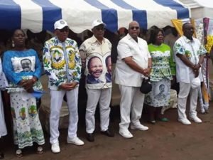 Vue des responsables politiques de la province