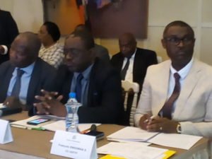 Les administrateurs lors des travaux