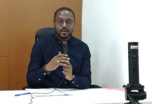 Ange Kevin Nzigou, l'avocat du détenu Brice Laccruche Alihanga