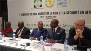 Ouverture des travaux du séminaire du Conseil de Paix et de Sécurité de l'UA
