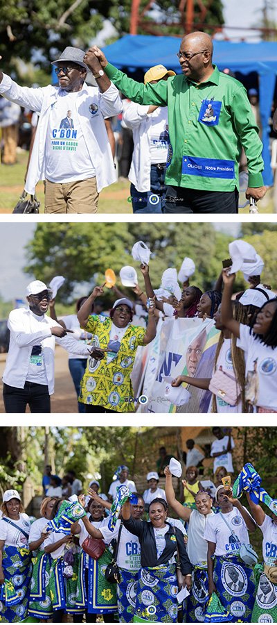 Meeting de soutien à Cocobeach : la Coordination provinciale s’engage derrière Brice Clotaire Oligui Nguema