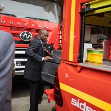 Réhabilitation de la cité des sapeurs-pompiers de la Nomba : Un geste fort en faveur des forces de secours