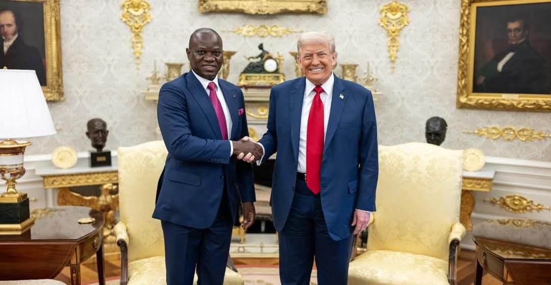 Visite historique : Brice Clotaire Oligui Nguema reçu par le président Donald Trump à Washington