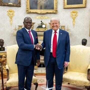 Visite historique : Brice Clotaire Oligui Nguema reçu par le président Donald Trump à Washington