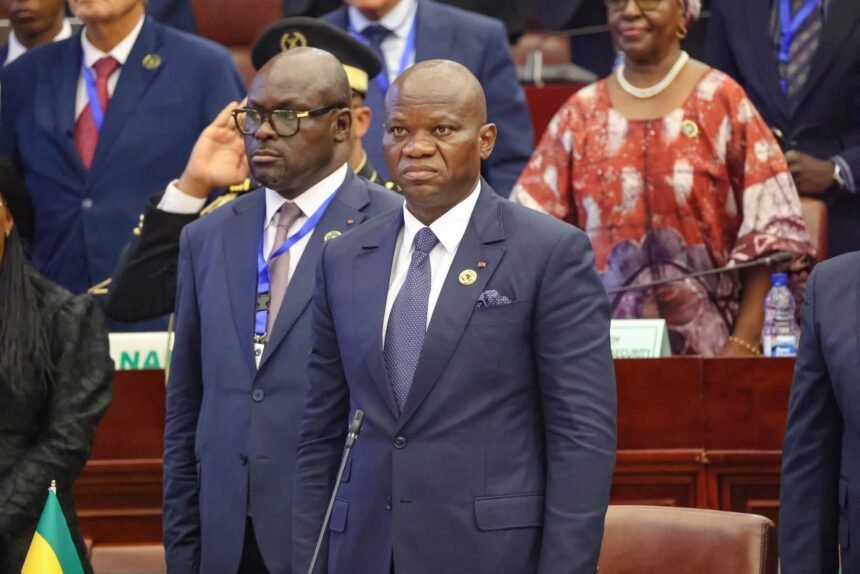 Brice Clotaire Oligui Nguema au sommet UA-CER : plaidoyer pour une intégration africaine renforcée