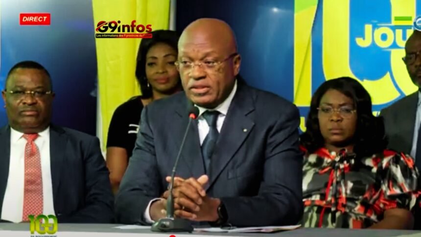 100 jours du gouvernement : Gondjou met en avant les avancées techniques et le statut des communicateurs 100 jours du gouvernement : Paul-Marie Gondjout met en avant les avancées techniques et le statut des communicateurs