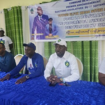 Ntoum : La Coalition pour la Libération mobilise derrière Elfox Mbina pour le second tour