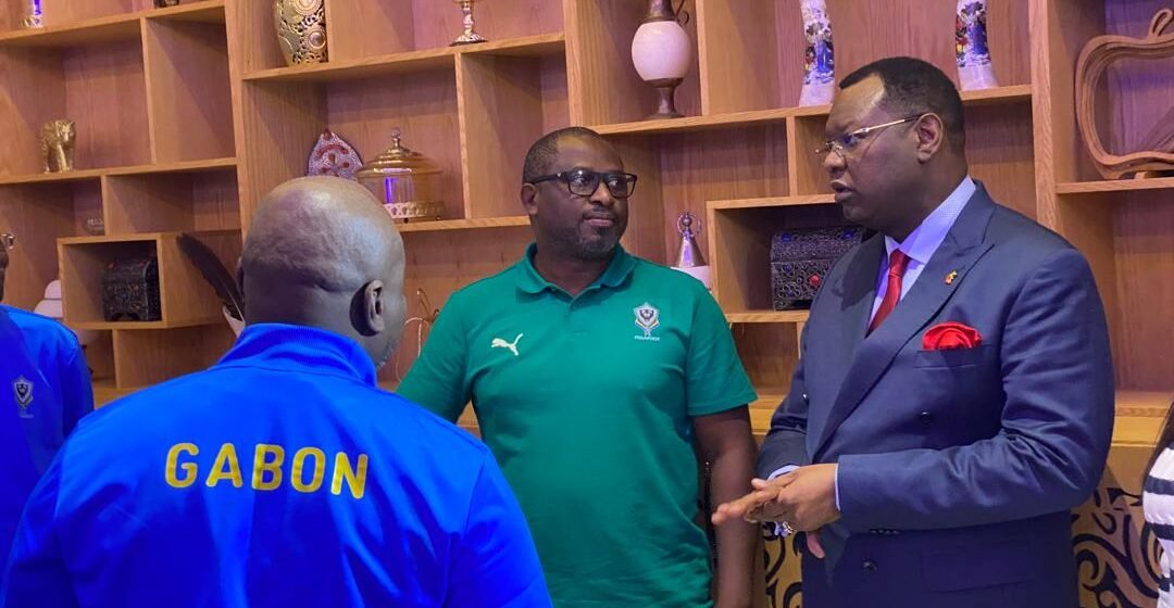 Gabon-Nigeria : Visite de soutien de l’Ambassadeur Oupolo aux Panthères