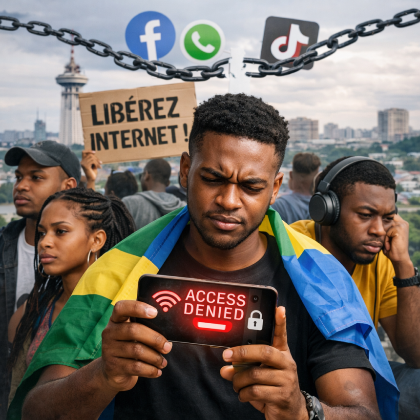 Réseaux sociaux sous restriction : Une jeunesse gabonaise sous silence numérique