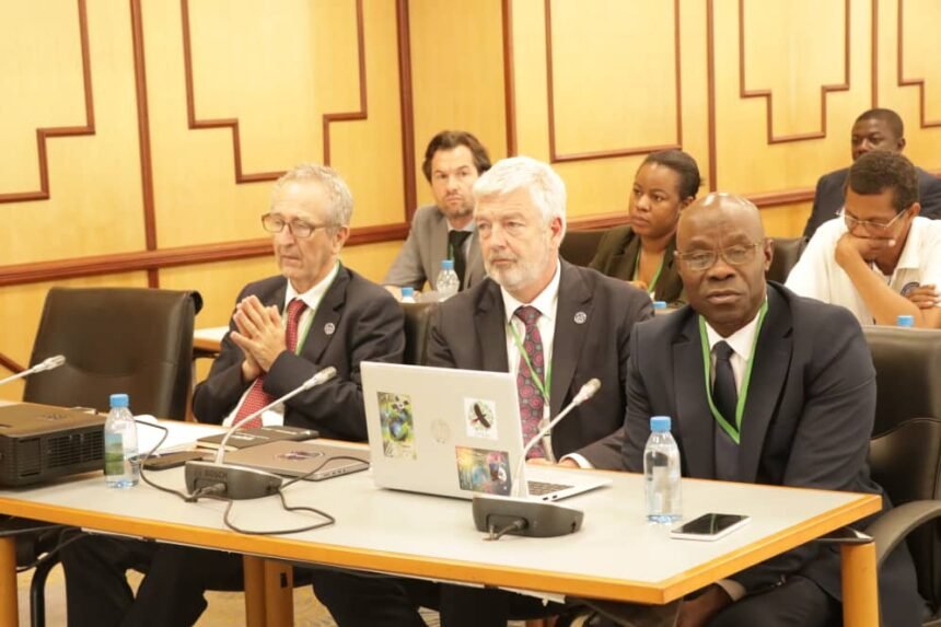 Audience : l’AGEOS et l’ESA entretiennent les Députés sur les questions spatiales au Gabon.