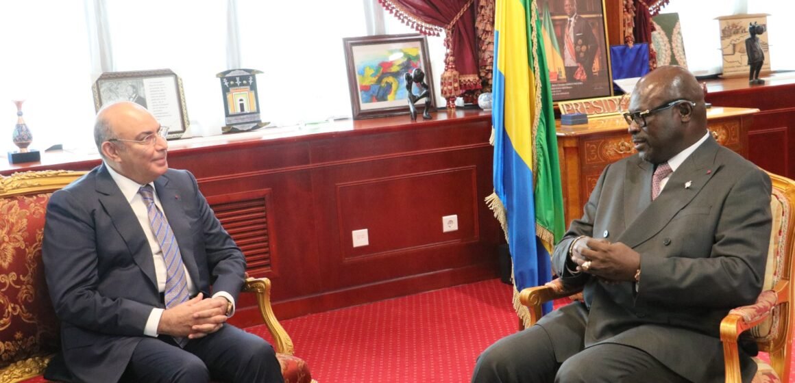 Audience :  Le Président de l’Assemblée nationale reçoit le Vice-président du Parlement Marocain.