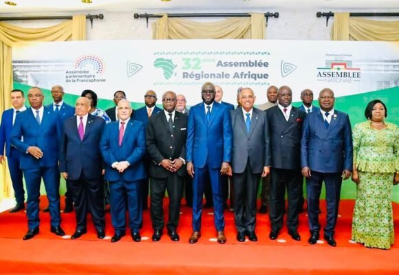 Diplomatie parlementaire : Michel Régis Onanga M. Ndiaye prend part, à l’ouverture de la 32ᵉ Assemblée Régionale Afrique de l’APF à Dakar.