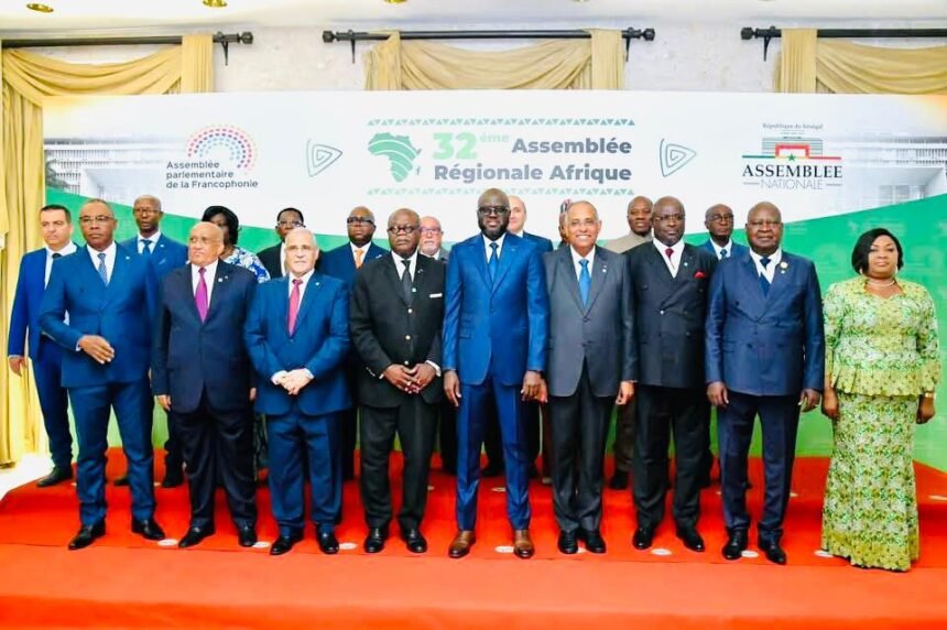 Diplomatie parlementaire : Michel Régis Onanga M. Ndiaye prend part, à l’ouverture de la 32ᵉ Assemblée Régionale Afrique de l’APF à Dakar.