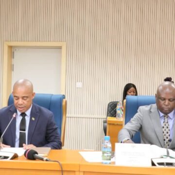 Travaux : Germain BIAHODJOW défend le texte sur la réorganisation de la HAC devant la Commission de la Communication.