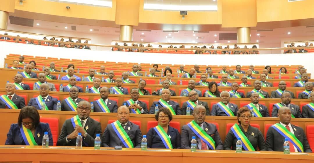 Congrès du Parlement : Brice Clotaire OLIGUI NGUEMA fait le point sur l’état de la Nation ce 15 juin 2026 au Palais Léon MBA. Congrès du Parlement : Brice Clotaire OLIGUI NGUEMA fait le point sur l’état de la Nation ce 15 juin 2026 au Palais Léon MBA.