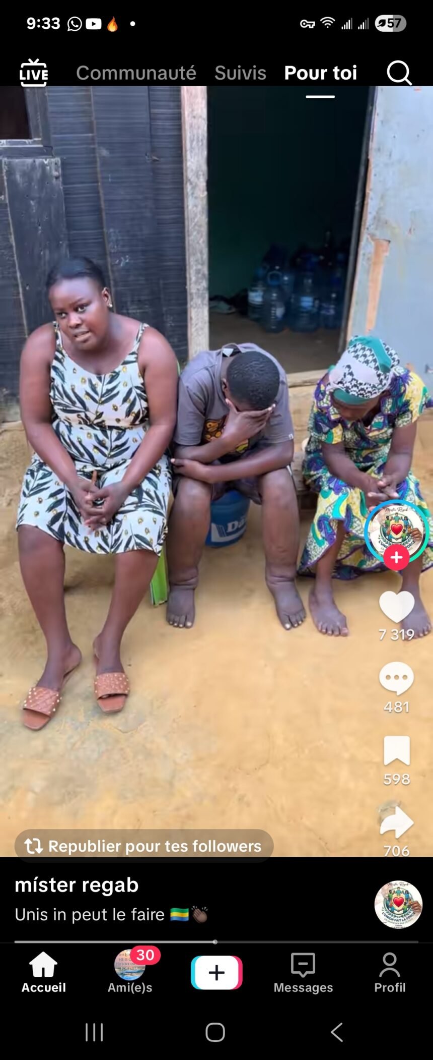 CHOC SUR TIKTOK : Atteint d&rsquo;une terrassante maladie à 15 ans, il supplie les internautes de l&rsquo;aider à ne pas mourir !