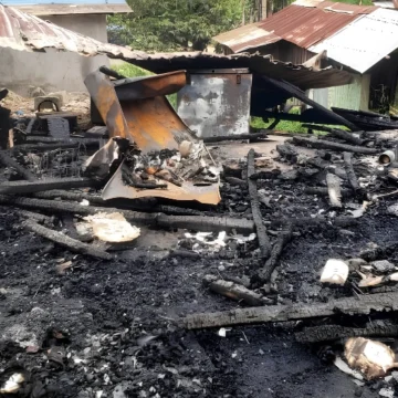 Incendie_Lambarene_Gabon_LUnion Mort d’un enfant à Lambaréné : Le drame qui interpelle sur la sécurité au sein des foyers