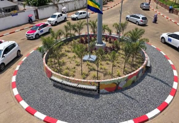 Libreville : CITP à l’œuvre pour réhabiliter plusieurs ronds-points de la capitale