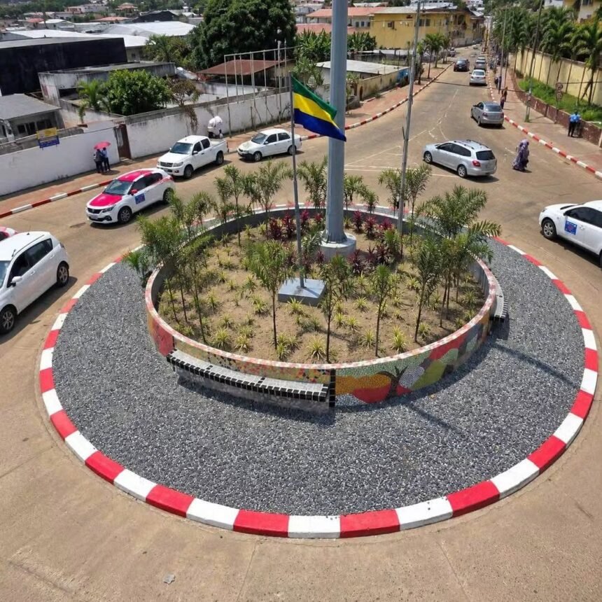 FB_IMG_1793211492545 Libreville : CITP à l’œuvre pour réhabiliter plusieurs ronds-points de la capitale